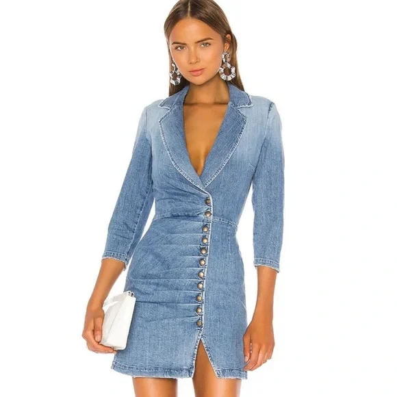 NWT RETROFETE WILLA DENIM TUNIC DRESS - Size XS - Picture 1 of 7